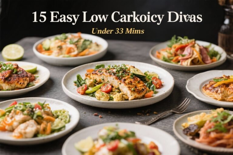 15 Easy Low-Carb Recipes for Dinner Under 30 Minutes That’ll Make You Forget About Takeout
