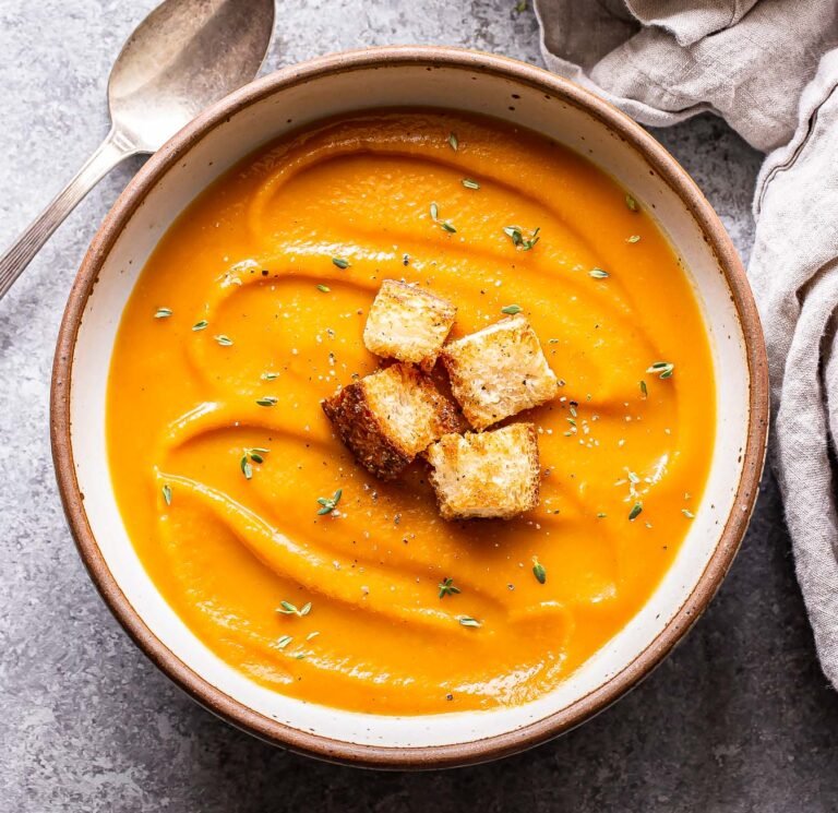 Butternut Squash Soup That’s Freezer-Friendly and Meal Prep Ready: The Cozy Power Move Your Week Needs