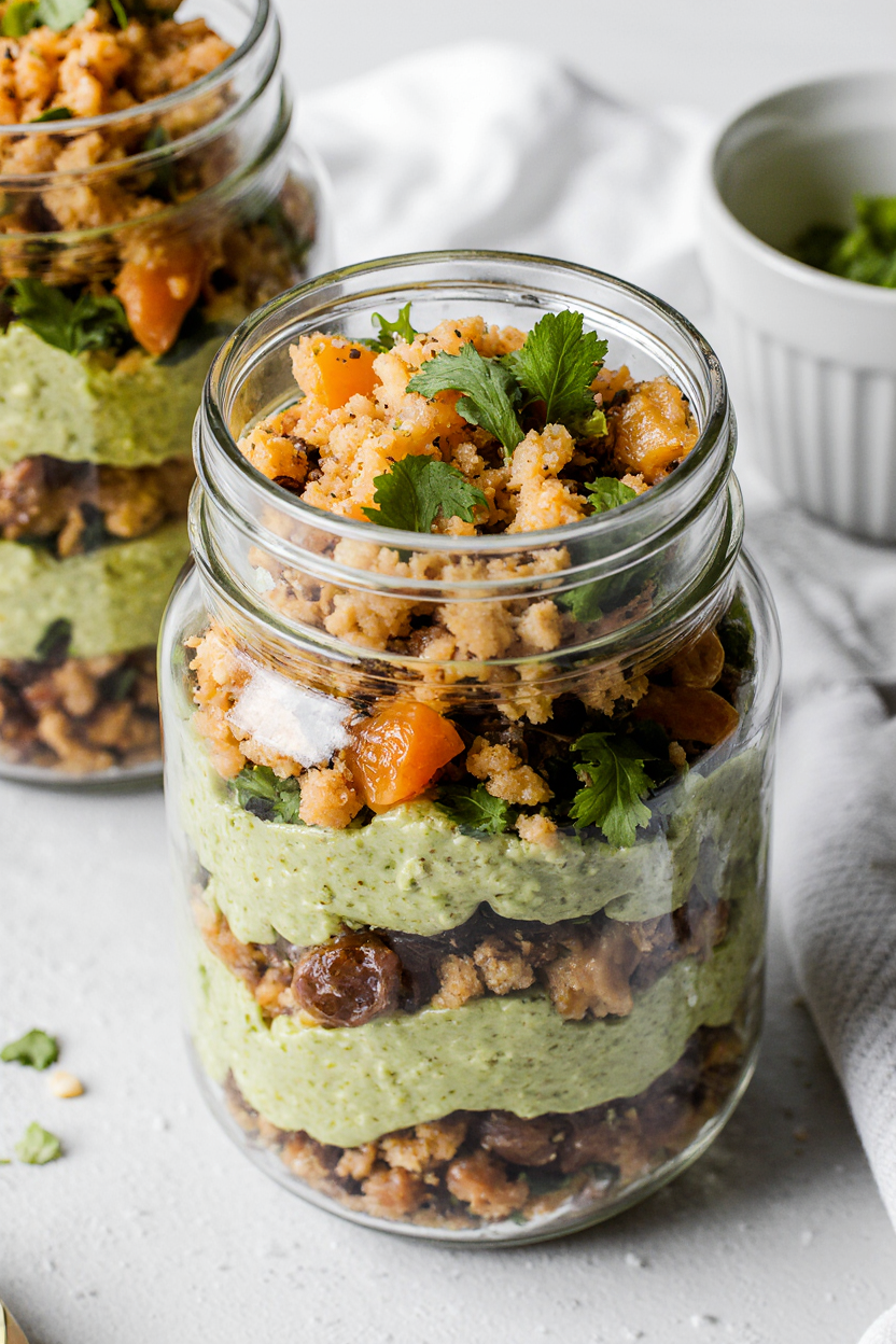 High-Protein Taco Salad Jars