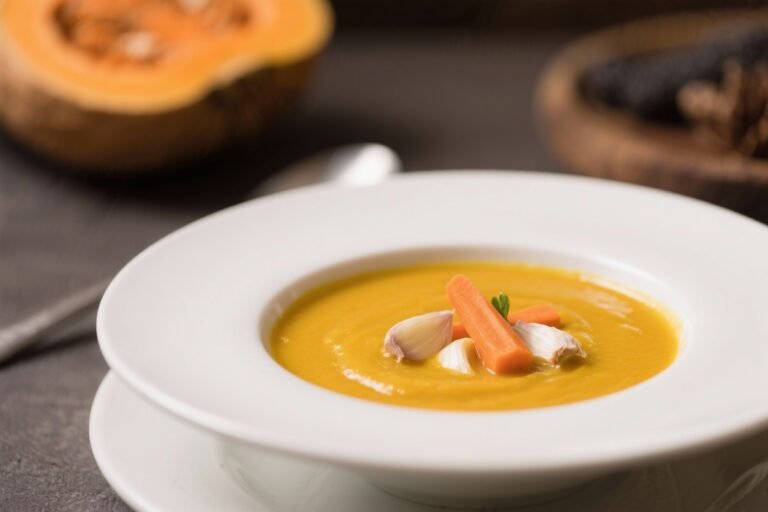 Cozy Butternut Squash Soup with Carrot and Garlic: The Creamy, Golden Bowl You’ll Crave All Week