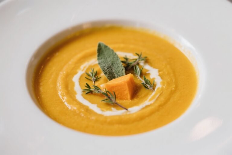 Butternut Squash Soup with Sage and Thyme (Holiday-Worthy): The Cozy Bowl That Steals the Show