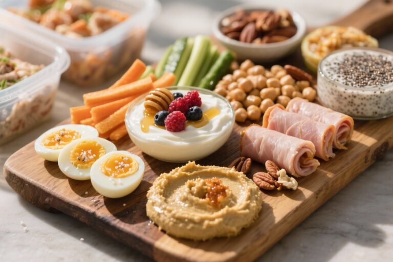 7 High Protein Meal Prep Snacks to Curb Cravings All Day